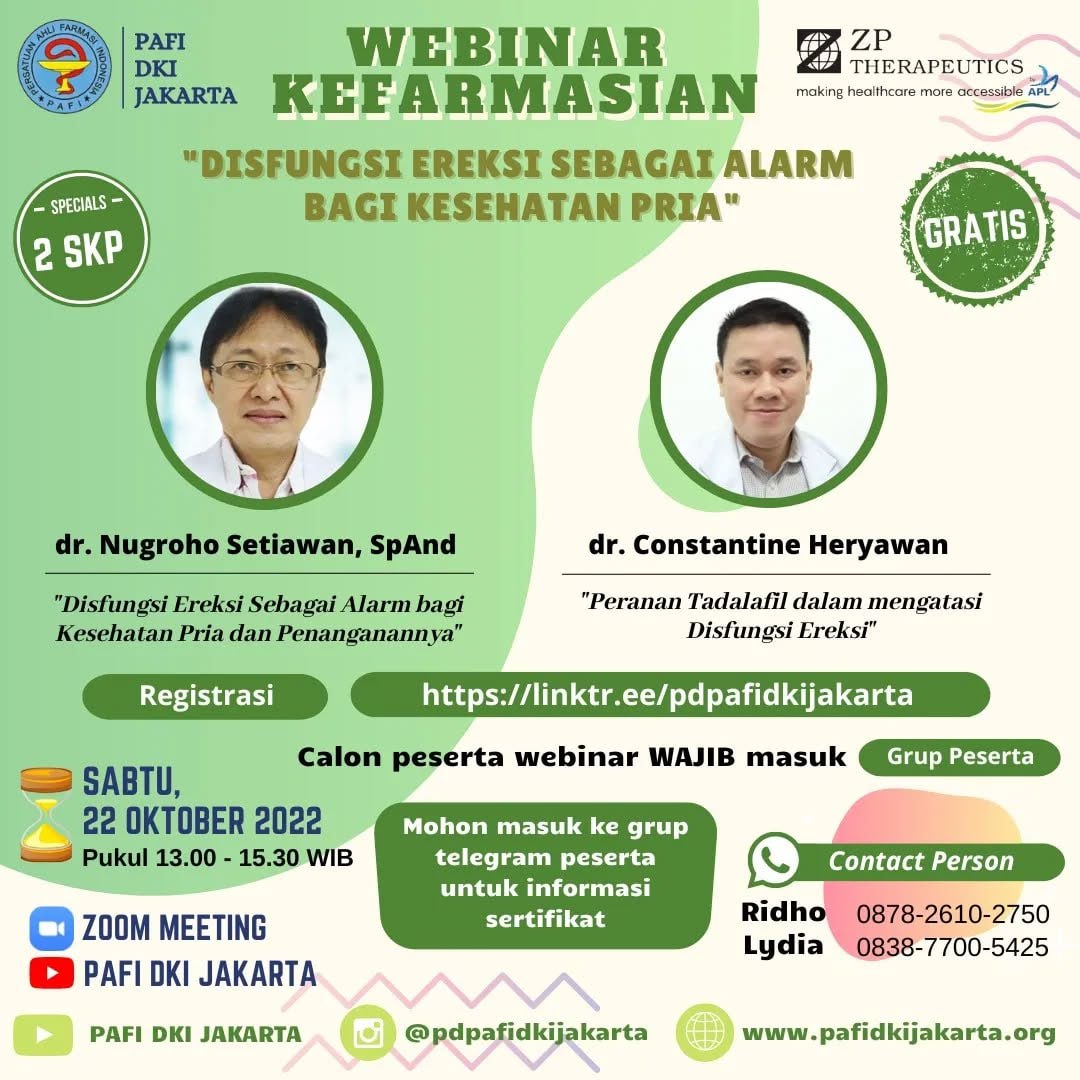 Webinar Kesehatan oleh PAFI